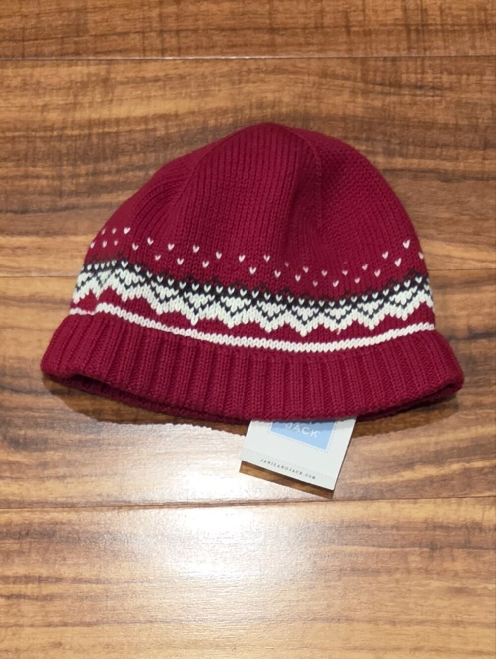 Janie and Jack NWT 2-3T Fair Isle Sweater Hat